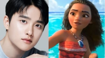 Ngefans Berat Film Moana, Gemasnya D.O. EXO Ikut Promosi ke Penggemar