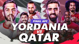 Prediksi Yordania vs Qatar, Final Piala Asia 2023: Head to head, Susunan Pemain dan Live Streaming