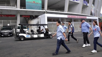 Hadir ke Kampanye Akbar Prabowo-Gibran dengan Jalan Kaki, Erick Thohir malah Banjir Cibiran