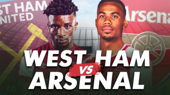 Prediksi West Ham United vs Arsenal di Liga Inggris: Preview, Skor hingga Live Streaming