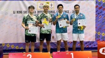 Kalahkan Wakil Malaysia, Rahmat/Yeremia Boyong Gelar Sri Lanka International Challenge 2024