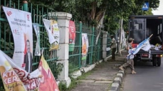 Banjir Banner Bacakada Hiasi Jalanan Kabupaten Malang, Satpol PP: Belum Masuk Tahapan Kampanye