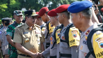 Ratusan Ribu Pasukan Jaga TPS di Jateng, Diminta Responsif Hadapi Perubahan Situasi