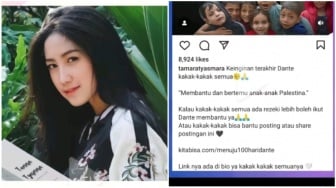 Tamara Tyasmara Sempat Buka Donasi atas Nama Dante, Netizen Heran: Kok Bisa Setenang Itu