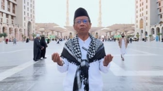 Masa Tenang, Mahfud MD Lantunkan Doa Khusus Untuk Indonesia di Tanah Suci