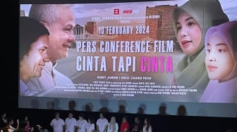 Film Kisah Cinta Ganjar-Atikoh Diluncurkan di Masa Tenang Pilpres 2024, Elite TPN Hadiri Gala Premiere