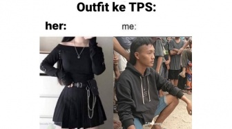 7 Meme Kocak Pergi ke TPS, Bikin Netizen Auto Ngakak