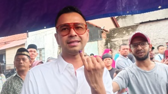 Sebelum Nyoblos, Raffi Ahmad Ditodong Promosi 50 Caleg