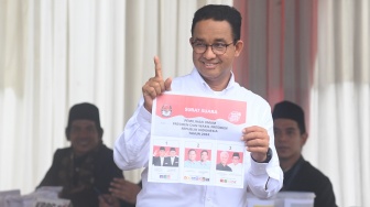 Anies Nantikan Hasil Pilpres 2024 di Markas Timnas AMIN Hari Ini