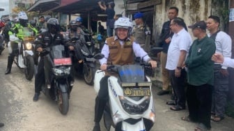 Sepeda Motor Laris Digunakan Pejabat di Hari Pencoblosan Pemilu 2024