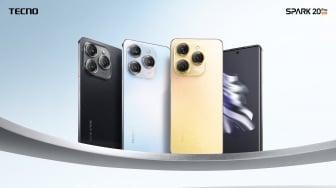 Spesifikasi Tecno Spark 20 Pro, Resmi Dijual Rp 2,6 Juta