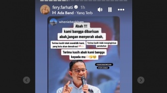 Fery Farhati Bagikan Video Pendukung Anies-Muhaimin sembari Pantau Real Count: Bangga di Barisan Perubahan!