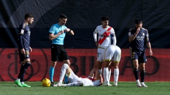 Hasil Liga Spanyol: Masih Tanpa Jude Bellingham, Real Madrid Gagal Menang di Markas Vallecano