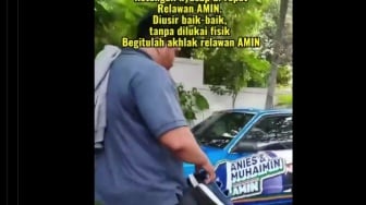 Viral Markas Relawan AMIN di Jogja Disusupi Orang Tak Dikenal, Ngaku Intel Polsek