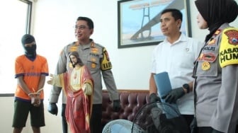 Bikin Geleng-geleng Kepala, Pria Asal Bondowoso Curi Patung Yesus dan Bunda Maria