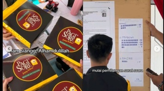 Viral Konsumsi KPPS di Tangsel Lux Banget Siang Nasi Padang Malam Hokben, Netizen: Ketika Anggaran di Tangan yang Tepat