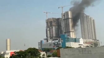 Belum Beroperasi, Apartemen Pakuwon City Surabaya Malah Terbakar