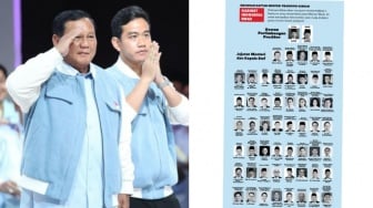 Terungkap! 55 Nama Calon Menteri Prabowo-Gibran di Kabinet Indonesia Emas, Ada Jokowi dan SBY?