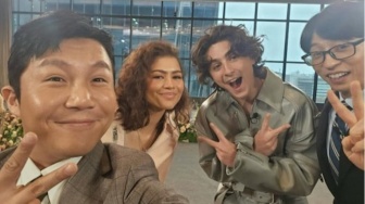 Kejutkan Penggemar, Timothee Chalamet dan Zendaya Bakal Hadir di Acara You Quiz on the Block