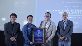 Asuransi Astra Meraih Indonesia Top 20 Digital Financial Brands Award 2024