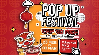 Sambut Cap Go Meh, PergiKuliner Gelar Pop Up Festival di Tokyo Hub PIK 2