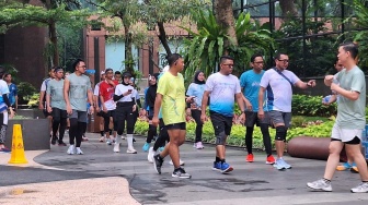 Komunitas BUMN Runners Kumpulkan 300 Pelari di CFD Sudirman Jakarta