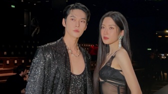 Tuai Pujian, Doyoung NCT Lakukan Ini ke Moon Ga Young di Event Fashion Week