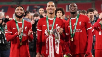 Virgil Van Dijk Menggila! 3 Fakta Liverpool Juara Carabao Cup 2024