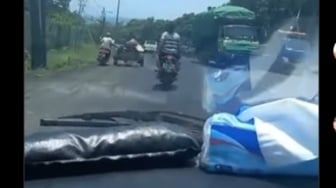 Viral Aksi Pemalakan Oleh Pengendara Motor di Jalur Pantura Situbondo: Tabrak Saja