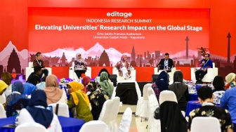 Tingkatkan Posisi Indonesia dalam Riset Global, Editage Gelar Indonesia Research Summit 2024 di Jogja