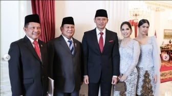 Adu Mahal Tas Mewah Annisa Yudhoyono vs Aliya Rajasa di Istana Negara, Terbuat dari Kulit Kadal