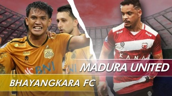 Prediksi Bhayangkara FC vs Madura United di BRI Liga 1: Head to Head, Susunan Pemain, dan Live Streaming