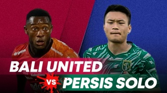 Link Live Streaming Bali United vs Persis Solo di Liga 1 Malam Ini