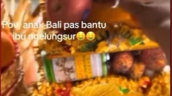 Niat Bantu Ibu Ngelungsur, Perempuan Ini Malah Ambil Uang Sesari di Canang