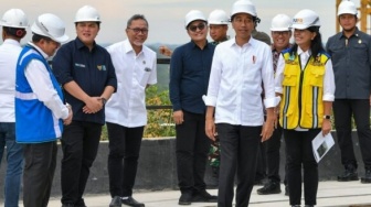 Pembangunan Kantor Presiden di IKN Sudah 74 Persen