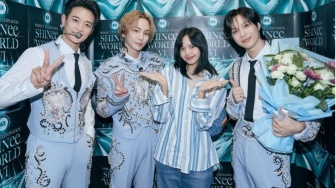 Bikin Heboh Penggemar, Lisa BLACKPINK Hadir di Konser SHINee di Singapura