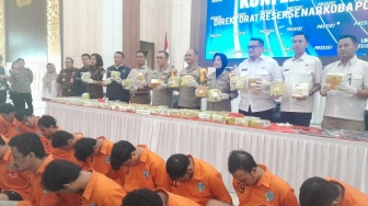 Gagalkan Peredaran 87 Kg Sabu, Polda Lampung Gulung 20 Tersangka