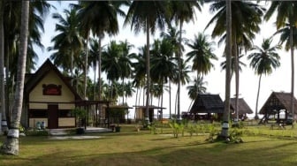 Mengunjungi Lamin Guntur Ecolodge, Resort Unik di Biduk-biduk