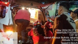 RS Harapan Bunda Ciracas Kebakaran, Pasien-pasien Langsung Dievakuasi