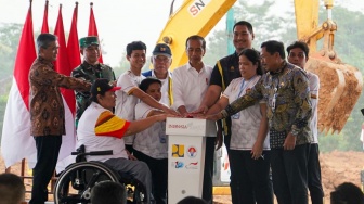 Resmi Bangun Paralympic Training Center di Karanganyar,  Ini Pesan Presiden Jokowi