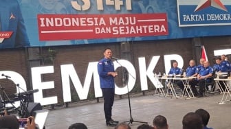 AHY Gelar Temu Kangen Pengurus dan Kader di DPP Partai Demokrat