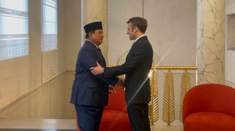 Prabowo Fasih Berbahasa Prancis dengan Presiden Macron: Merci Beaucoup, Sir
