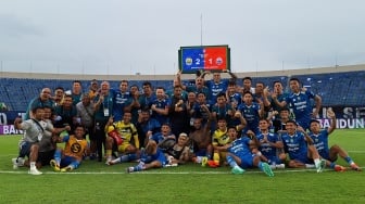 LIVE REPORT: Kondisi Stadion Si Jalak Harupat Jelang Persib vs Persija