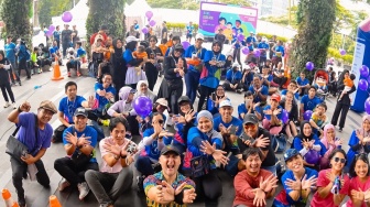 Ratusan Pegiat Lari Meriahkan Hari Penyakit Langka Sedunia 2024 Lewat "Social Run"