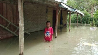 Dampak Luapan Sungai Bengawan Solo Meluas, 36 Desa di Bojonegoro Terendam Banjir