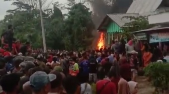 Kantor Resort TNBBS Suoh Dibakar Massa, Diduga Ini Penyebabnya