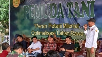 Dukung Program Mentan Amran: Gempita Dorong Keterlibatan Milenial Optimalisasi Lahan Rawa Sumsel