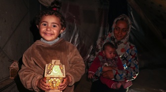 Potret Sukacita Anak-anak Palestina Sambut Ramadhan di Tengah Kecamuk Perang