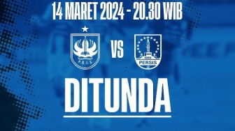 Tak Ada Kejelasan, Laga Derby Jateng PSIS Semarang vs. Persis Solo BRI Liga 1 Resmi Ditunda