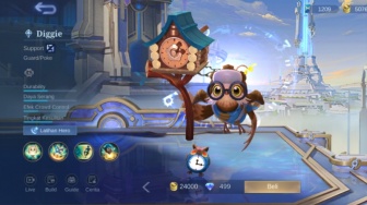 3 Cara Menggunakan Diggie di Dalam Game Mobile Legends